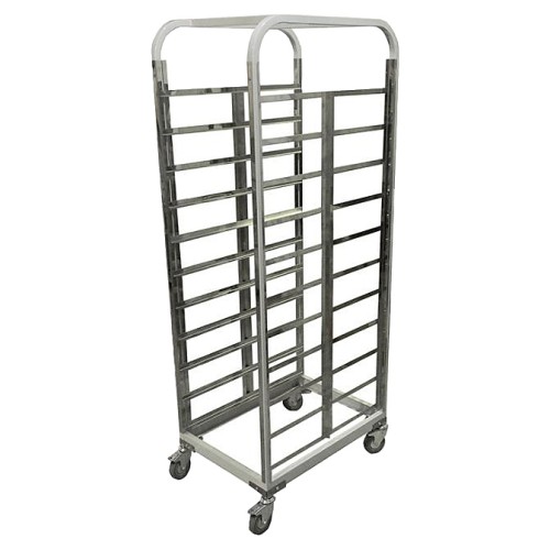 Тележка-шпилька для противней ЦМИ Эконом ШпЭ(пр40*60-15)-38/54/180, колёса Ø100 (под противень 400х600)