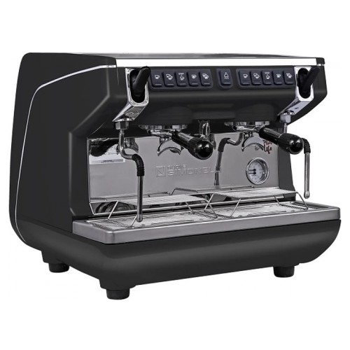 Кофемашина Nuova Simonelli Appia Life Compact 2 Gr V черная, высокие группы, экономайзер, автомат