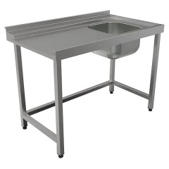 Стол для посудомоечной машины КОБОР СПМ/1-120/70/П