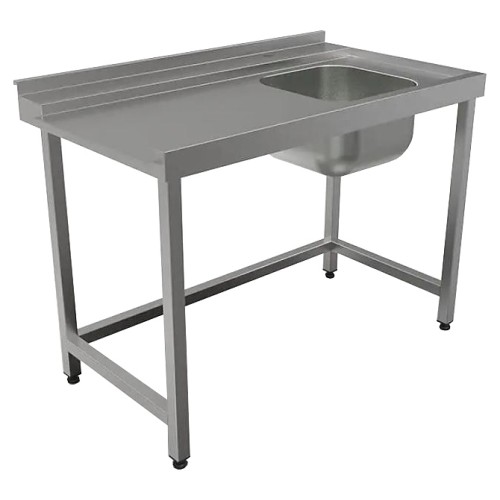 Стол для посудомоечной машины КОБОР СПМ/1-120/70/П