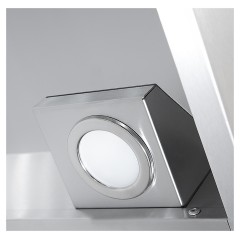 Зонт вытяжной островной Luxstahl ЗКЦ 2000х1200 коробчатый