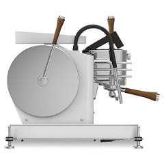 Кофемашина Dalla Corte 1 MC ZEROCL 3 WW 400 белый, грецкий орех