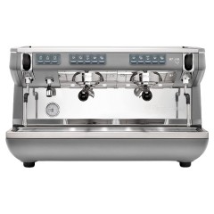Кофемашина автоматическая Nuova Simonelli Appia Life 2gr V 220V серый металлик высокие группы, экономайзер