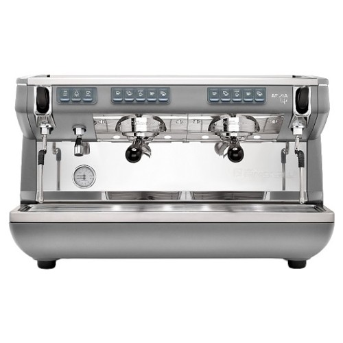 Кофемашина автоматическая Nuova Simonelli Appia Life 2gr V 220V серый металлик высокие группы, экономайзер