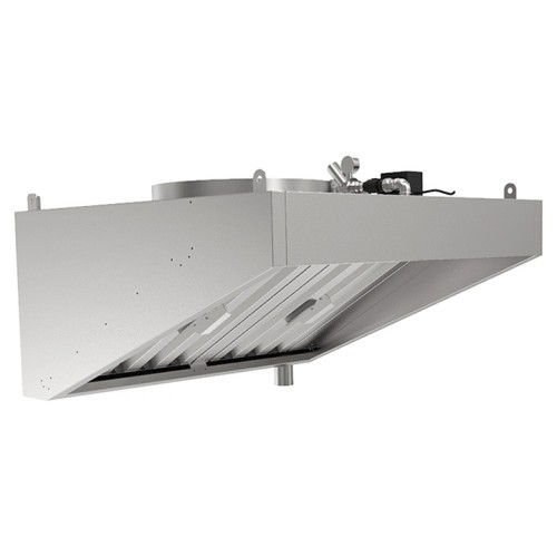 Зонт вытяжной пристенный КОБОР HFR-2-200/100/К с гидрозатвором