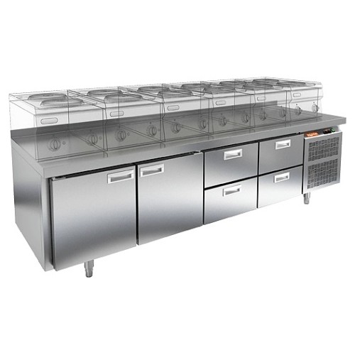 Стол морозильный HICOLD SN 1122/BT LT