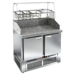 Стол для пиццы HICOLD PZE3-11/SN КАМЕНЬ (без витрины)