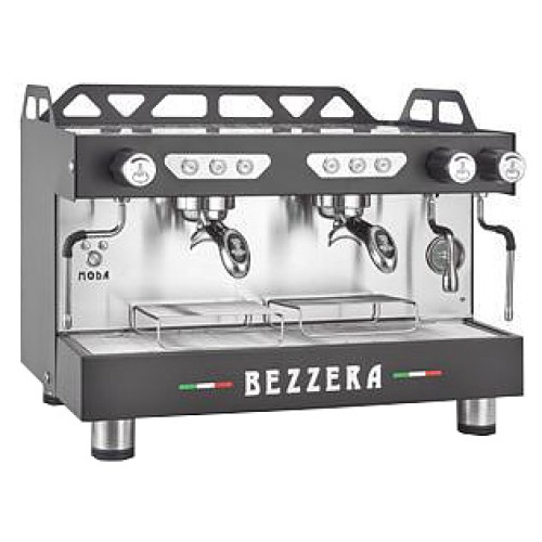 Кофемашина автомат Bezzera Moda De 2GR черная матовая