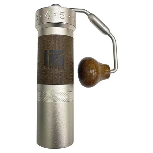 Кофемолка механическая 1Zpresso ZP6 S (Silver-Brown)