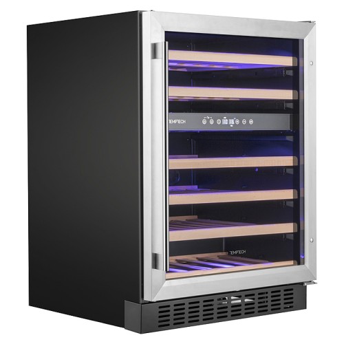 Винный шкаф Temptech Premium WPX60DCS нерж. сталь