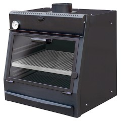 Печь на древесном топливе Vortmax CHO 30 LUX черная