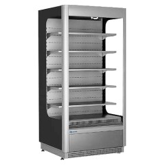 ВИТРИНА ХОЛОДИЛЬНАЯ ПРИСТЕННАЯ KAYMAN KВК-950МП ЧЕРНАЯ