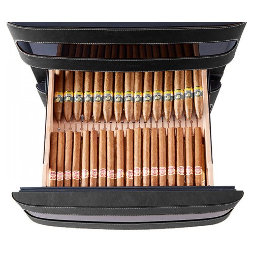 Шкаф для сигар Afidano L3 черный оникс