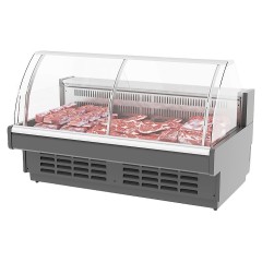 Витрина холодильная Lida Midi-1 U (3610х1220х1250 мм), встроенный агрегат