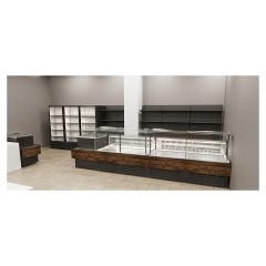 Витрина холодильная Lida K-1 Self SU (3700х1100х1250 мм)