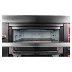 Печь хлебопекарная Miratek BK-39G + каменный под (3 яруса) + пароувлажнение