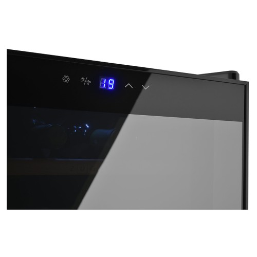 Винный шкаф Zugel ZTWF81B черный