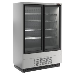 Горка морозильная Carboma FC 20-07 VL 1,0-1 версия 2.0 Standard 0300 (фронт X5L, бок металл) 0430