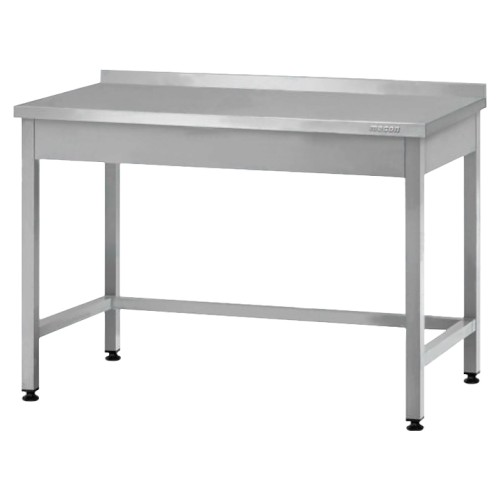Стол производственный Mecon Profi Inox СПРп 1200х600х860 мм, обвязка, с бортом