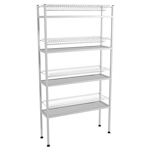 Стеллаж для тарелок ПищТех Стандарт СКТН-4КС