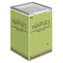 Ларь морозильный TEFCOLD ST160 со стеклянной крышкой