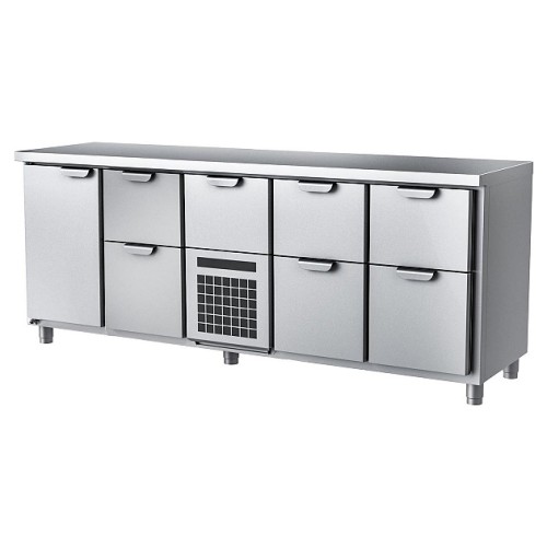 Стол холодильный для пиццы HappyChef TC BD 1-2-CBR-2-2