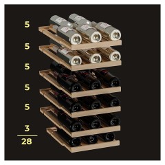 Винный шкаф MEYVEL MV28-KWT2