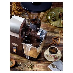 КОФЕМОЛКА SANTOS 01 КОРИЧНЕВАЯ С ВЫДВИЖНЫМ ЯЩИКОМ