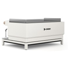 Кофемашина Crem EX3 3GR Display TA белая, высокие группы, светлый дуб