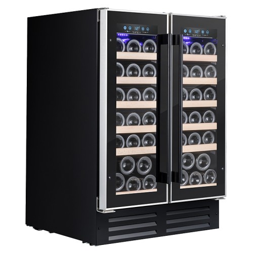 Винный шкаф Temptech Premium WP2DQ60DCB черный