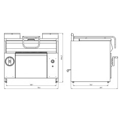 Сковорода опрокидывающаяся Grill Master Ф3СГ/900