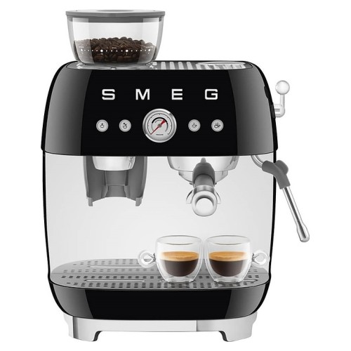 Эспрессо кофемашина SMEG EGF03BLEU черная
