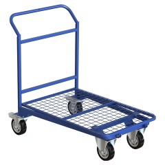 Тележка платформенная MetallCart PE5 с сетчатой платформой