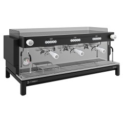 Кофемашина Crem EX3 3GR Display TA черная, высокие группа