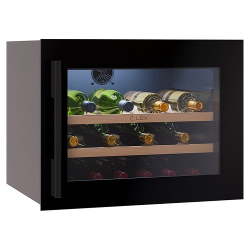 Винный шкаф Lex LWD6028BL черный