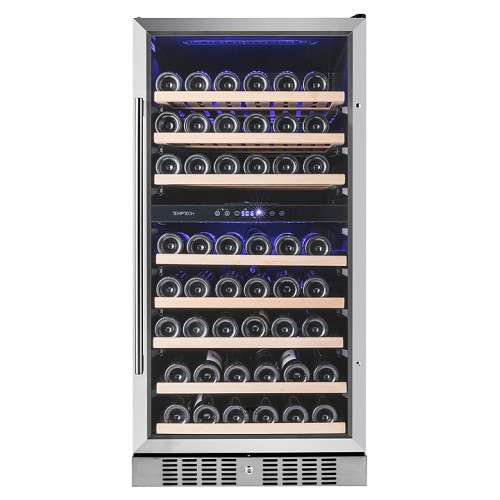 Винный шкаф Temptech Premium WP120DCS нерж.сталь