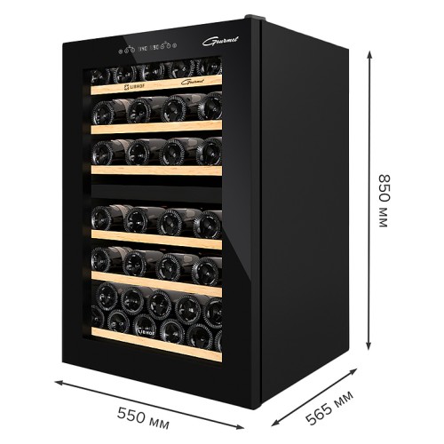 Винный шкаф Libhof Gourmet GMD-49 Black