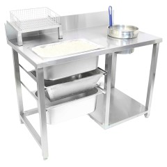 Стол для панировки с ручным просеиванием RoboLabs SR-P1-120