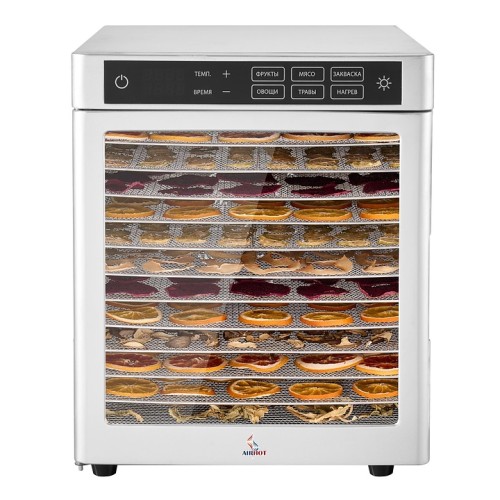 Сушилка для овощей и фруктов Airhot FD-12 GLASS-L