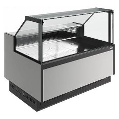 Витрина холодильная Carboma Bavaria 4 GC110 SP 0,94-1 версия 2.0 9006-9005 (без боковин)