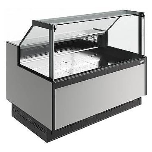 Витрина холодильная Carboma Bavaria 4 GC110 SP 0,94-1 версия 2.0 9006-9005 (без боковин)