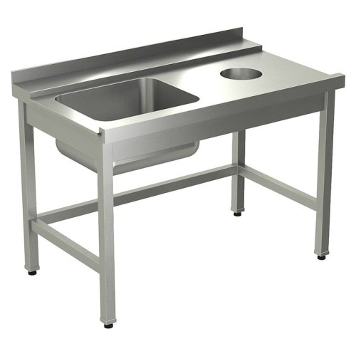 Стол для грязной посуды KAYMAN СПМ-323/1507 правый