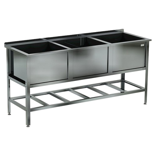 Ванна моечная КОБОР ВМСБ/3-145/53