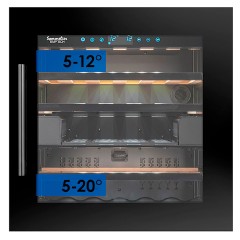 Шкаф винный Temptech Sommelier SOMZ60DB-24