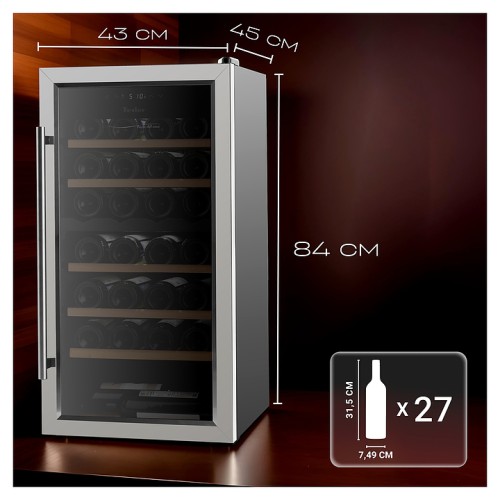 Шкаф винный TESLER CWC-300