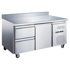 Стол холодильный Tatra TRTGN1D2 TN SB (боковой агрегат) с бортом