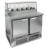 Стол для пиццы HICOLD PZE1-11/GN (1/3H) СО СТЕКЛОМ