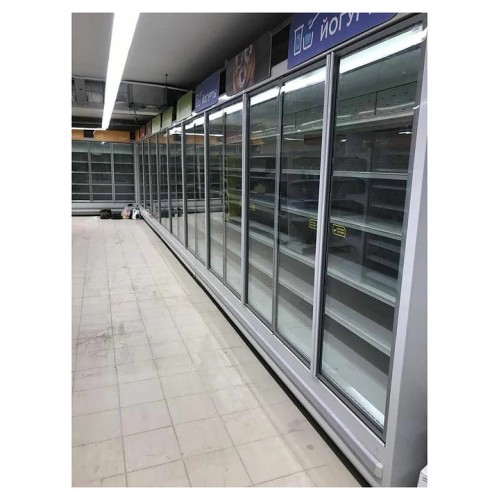 Горка холодильная KIFATO ПРАГА 3750 (встроенный агрегат, распашные двери)