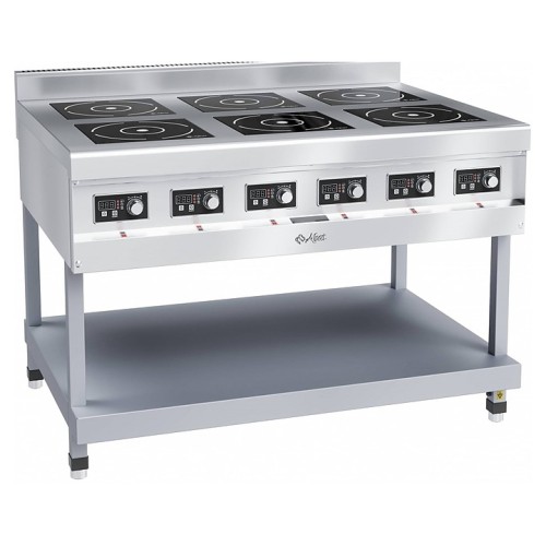 Плита индукционная Abat КИП-69П-3,5-01 (нерж. подставка)