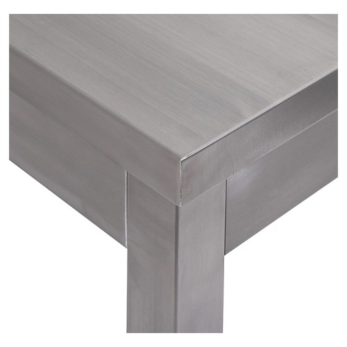 Стол производственный универсальный Luxstahl СПУ-9.5/7/8.5 со сплошной полкой (нерж. сталь)